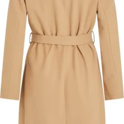 VILA VIPOKO LONG BELT COAT -NOOS Dames Jas - Maat 40 -Dameskleding Verkoop 431x840 1