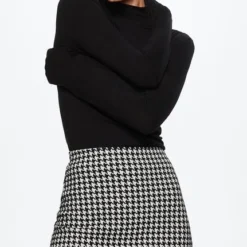 Mango T-shirt T Shirt Met Lange Mouwen Met Col 37064756 99 Dames Maat - M