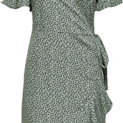 ONLY ONLOLIVIA S/S WRAP DRESS WVN NOOS Dames Jurk - Maat 42