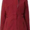 Killtec KOW 165 Women Parka - Outdoorjas - Dames - Rood - Maat 44
