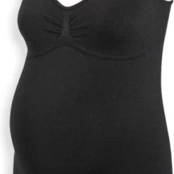 Prénatal Voedingstop Naadloos - Borstvoeding Kleding - S/M - Zwart