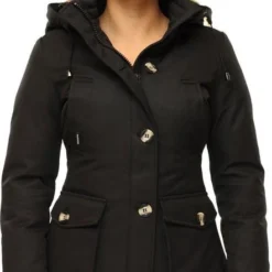 Versano Marry Parka Dames Winterjas 4XL - Zwart