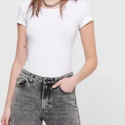 ONLY ONLLIVE LOVE LIFE SS ONECK TOP NOOS JRS Dames T-Shirt - Maat S -Dameskleding Verkoop 445x840 3