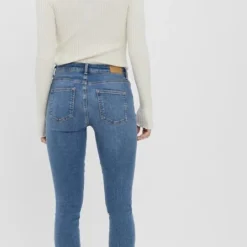 Vero Moda VMPEACH MR SK ANK CUT DST RI3101 NOOS Dames Jeans - Maat S -Dameskleding Verkoop 448x840 3