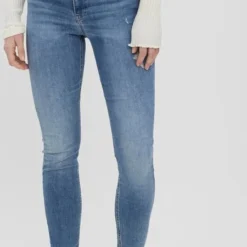 Vero Moda VMPEACH MR SK ANK CUT DST RI3101 NOOS Dames Jeans - Maat S -Dameskleding Verkoop 450x840 1
