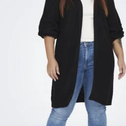 ONLY CARMAKOMA CARMIRLA NEW L/S CARDIGAN KNT Dames Vest - Maat L-50/52 -Dameskleding Verkoop 450x840 2