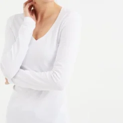 WE Fashion Dames Biologisch Katoen Shirt - Maat XL -Dameskleding Verkoop 450x840 6