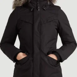O'Neill - Winterparka Voor Dames - Journey - Zwartgrijs - Maat M -Dameskleding Verkoop 453x840 9