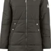 BJØRNSON FIA Winterparka Dames - Winddicht - Waterafstotend - Gewatteerd Gevoerd - Capuchon - Warm - Outdoor Damesjas - Winterjas - Maat 46 - Olijfgroen