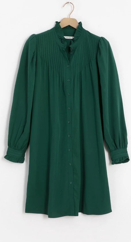 Sissy Boy Sissy-Boy - Groene Jurk Met Knopen 4 Sissy Boy Sissy-Boy - Groene Jurk Met Knopen - Afbeelding 4