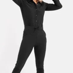 Zwarte Broek/Pantalon Van Je M'appelle - Dames - Travelstof - Maat S - 9 Maten Beschikbaar