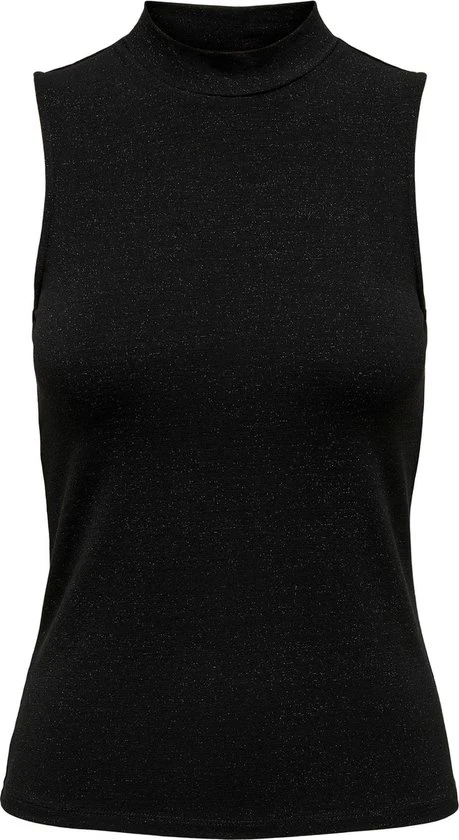 Only Top Onlroma S/l Glitter Top Jrs 15279094 Black/black Meta Dames Maat - M 1 Only Top Onlroma S/l Glitter Top Jrs 15279094 Black/black Meta Dames Maat - M