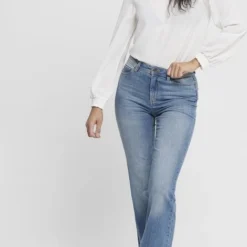 JDY JDYFLORA LIFE FLARED HIGH MB NOOS DNM Vrouwen Jeans - Maat 32 X 30 -Dameskleding Verkoop 470x840 3