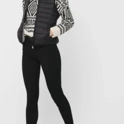 ONLY ONLNEWTAHOE HOOD WAISTCOAT OTW Dames Jas - Maat L -Dameskleding Verkoop 475x840 4