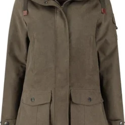 MGO Leisure Wear MGO Jools Parka - Dames Winterjas Met Teddy Voering - Maat M