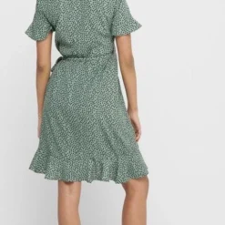 ONLY ONLOLIVIA S/S WRAP DRESS WVN NOOS Dames Jurk - Maat 42 -Dameskleding Verkoop 480x840 11