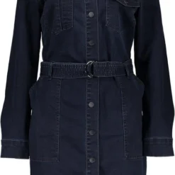 Geisha Jurk Doorknoop Jeans Jurk 27501 10 000845 Blue Black Denim Dames Maat - L 8 Geisha Jurk Doorknoop Jeans Jurk 27501 10 000845 Blue Black Denim Dames Maat - L -Dameskleding Verkoop 481x840 6