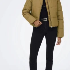 Only Jas Onldolly Short Puffer Jacket Otw No 15205371 Tigers Eye Dames Maat - S -Dameskleding Verkoop 481x840 9