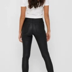 ONLY ONLANNE K MID WAIST COATED PNT NOOS Dames Broek - Maat XS/32 -Dameskleding Verkoop 482x840