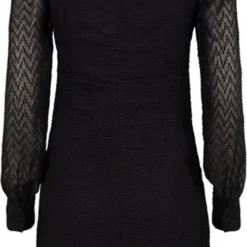 Lofty Manner Jurk Dress Tjara Mx22 1 Black Dames Maat - XS -Dameskleding Verkoop 487x840 3