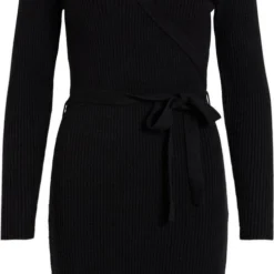 VILA VIRIL WRAP L/S KNIT DRESS - NOOS Dames Jurk - Maat L 18 VILA VIRIL WRAP L/S KNIT DRESS - NOOS Dames Jurk - Maat L -Dameskleding Verkoop 487x840 4