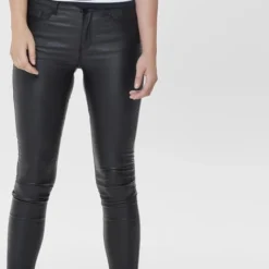 ONLY ONLANNE K MID WAIST COATED PNT NOOS Dames Broek - Maat XS/32 -Dameskleding Verkoop 488x840