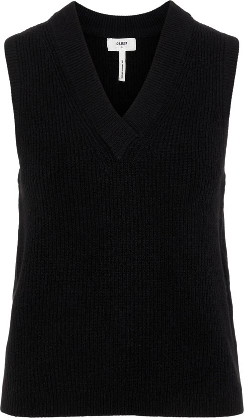 OBJECT OBJMALENA S/L KNIT WAISTCOAT NOOS Dames Trui - Maat M 1 OBJECT OBJMALENA S/L KNIT WAISTCOAT NOOS Dames Trui - Maat M