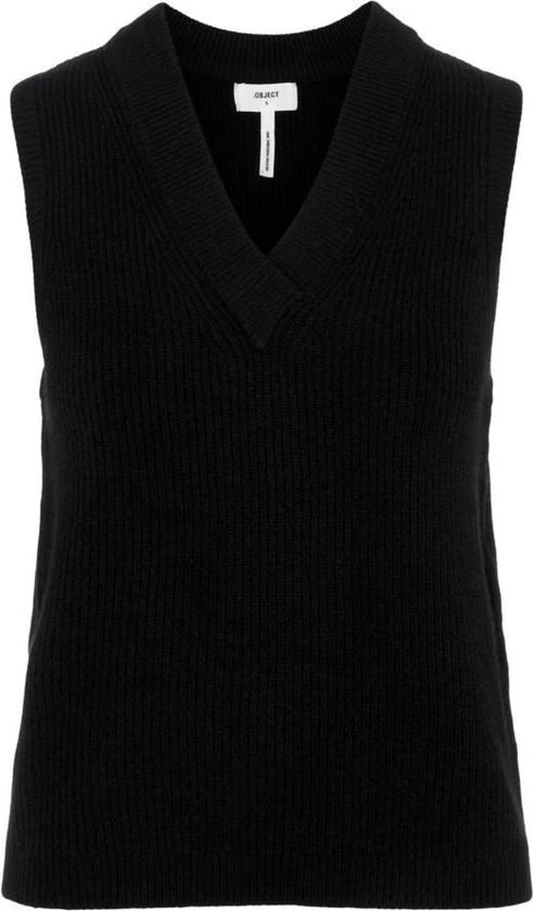 OBJECT OBJMALENA S/L KNIT WAISTCOAT NOOS Dames Trui - Maat M 8 OBJECT OBJMALENA S/L KNIT WAISTCOAT NOOS Dames Trui - Maat M - Afbeelding 8