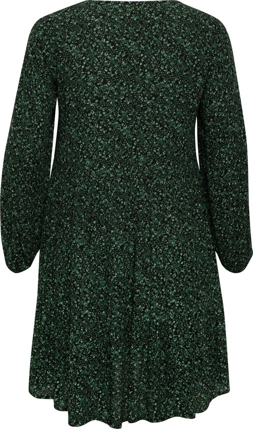 Kaffe Curve KCsama Ami Dress Dames Jurk - Maat 48 2 Kaffe Curve KCsama Ami Dress Dames Jurk - Maat 48 - Afbeelding 2