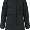 Kjelvik Dames Winterjas - Winterparka Dames - Clea - Zwart - Maat 44