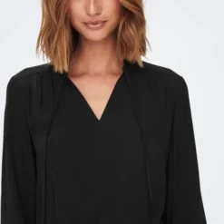 Jacqueline De Yong Blouse Jdyfreya L/s Top Wvn 15272142 Black Dames Maat - L -Dameskleding Verkoop 503x840 1