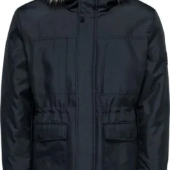 Only & Sons Winterparka Basil Navy-Xl -Dameskleding Verkoop 503x840 3