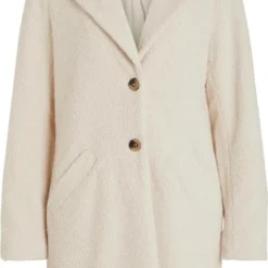 Vila Jas Viliosi Teddy Coat/su - Fav 14061532 Birch Dames Maat - 42