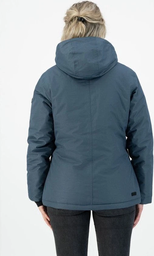 Kjelvik Dames Winterjas - Functionele Winterjas - Tyra - Blauw - Maat 46 3 Kjelvik Dames Winterjas - Functionele Winterjas - Tyra - Blauw - Maat 46 - Afbeelding 3