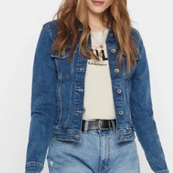 ONLY ONLTIA LIFE DNM JACKET BB MB BEX02 NOOS Dames Jas - Maat 42 -Dameskleding Verkoop 510x840 1