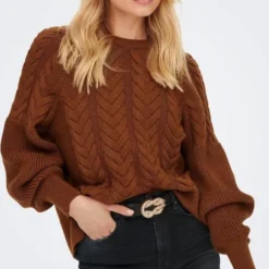 Only Trui Onlsif Freja L/s Pullover Knt 15259158 Argan Oil Dames Maat - M 11 Only Trui Onlsif Freja L/s Pullover Knt 15259158 Argan Oil Dames Maat - M -Dameskleding Verkoop 511x840 7