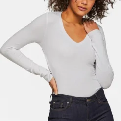 WE Fashion Dames Biologisch Katoen Shirt - Maat XL -Dameskleding Verkoop 515x840 10