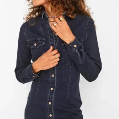 Noisy May NMJOY L/S DRESS SU036DB Dames Jurk - Maat XL -Dameskleding Verkoop 515x840 5