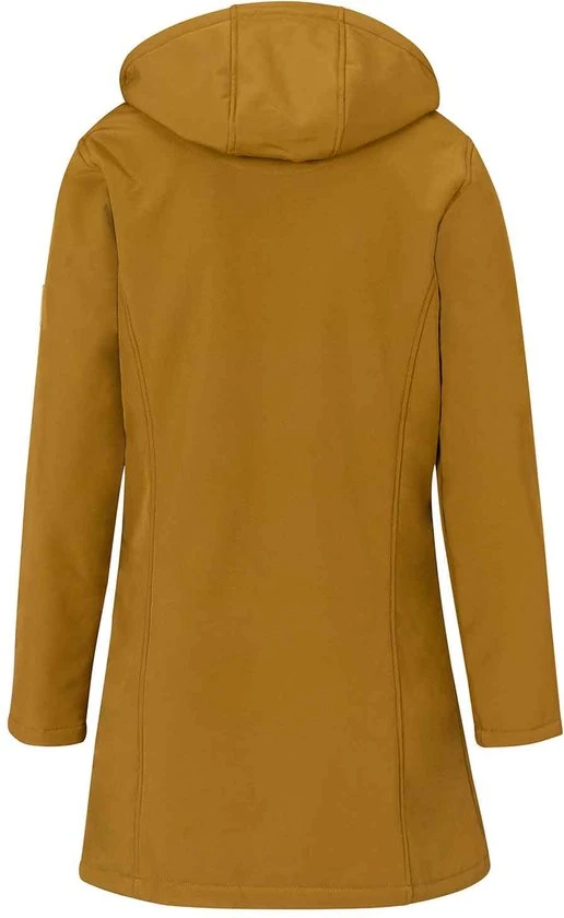 BJØRNSON Signe Softshell Winterjas Parka Dames - Teddy - Maat 54 - Tapenade 2 BJØRNSON Signe Softshell Winterjas Parka Dames - Teddy - Maat 54 - Tapenade - Afbeelding 2