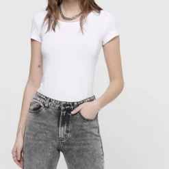 ONLY ONLLIVE LOVE LIFE SS ONECK TOP NOOS JRS Dames T-Shirt - Maat S -Dameskleding Verkoop 518x840 1