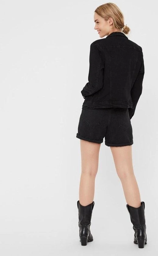 Vero Moda VMHOT SOYA LS DENIM JACKET MIX GA NOOS Dames Jas - Maat M 7 Vero Moda VMHOT SOYA LS DENIM JACKET MIX GA NOOS Dames Jas - Maat M - Afbeelding 7