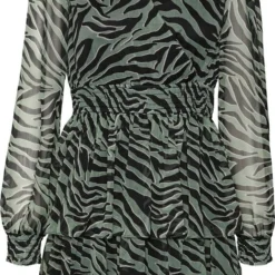 VERO MODA VMKAYA FALL LS SHORT SMOCK DRESS WVN Dames Jurk - Maat M