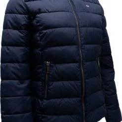 TOMMY JEANS Tommy Hilfiger TJW Essential Hooded Jacket Dames Jas - Maat M -Dameskleding Verkoop 522x840 6