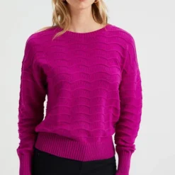 WE Fashion Dames Gebreide Trui Met Opengewerkt Dessin 9 WE Fashion Dames Gebreide Trui Met Opengewerkt Dessin -Dameskleding Verkoop 524x840 2