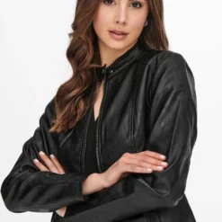 JDY JDYEMILY FAUX LEATHER JACKET OTW NOOS Dames Jas - Maat 36 -Dameskleding Verkoop 542x840