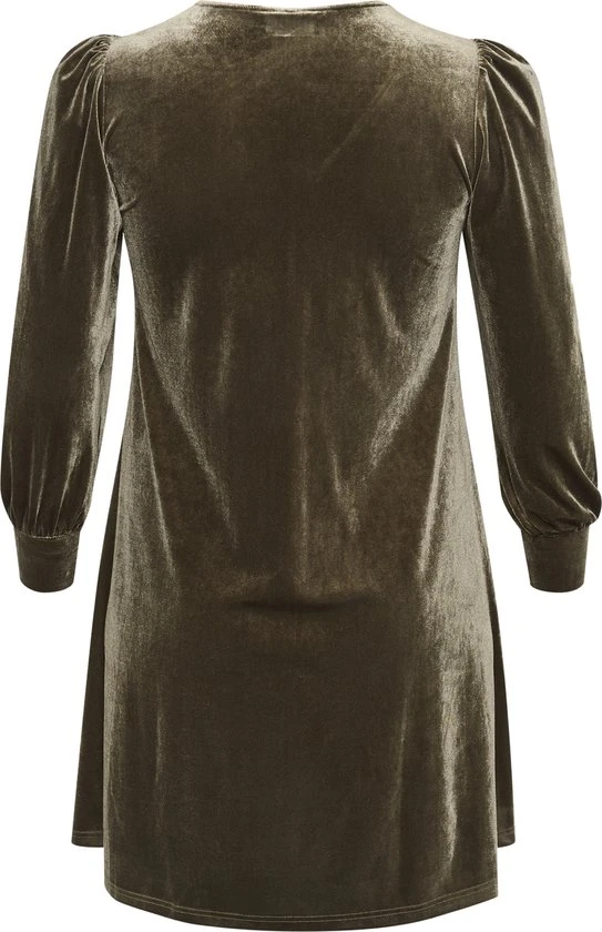 Kaffe Curve KCmilana Dress Dames Jurk - Maat M 2 Kaffe Curve KCmilana Dress Dames Jurk - Maat M - Afbeelding 2