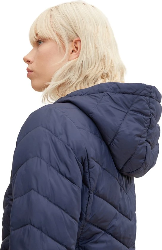 Tom Tailor Tussenseizoensjas Dames - Donkerblauw - 1029236 - Maat XS 4 Tom Tailor Tussenseizoensjas Dames - Donkerblauw - 1029236 - Maat XS - Afbeelding 4