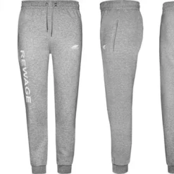 REWAGE Joggingbroek Premium Heavy Kwaliteit - Heren - Grijs - M -Dameskleding Verkoop 550x366 22