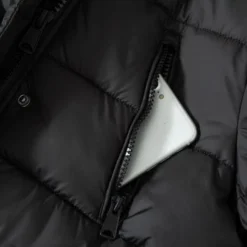 Paragoose - Dames Winterjas - Lang - Mazla - Zwart -Dameskleding Verkoop 550x366 3