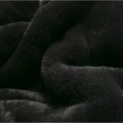 Urban Classics Jas Dames Hooded Teddy Coat Zwart -Dameskleding Verkoop 550x367